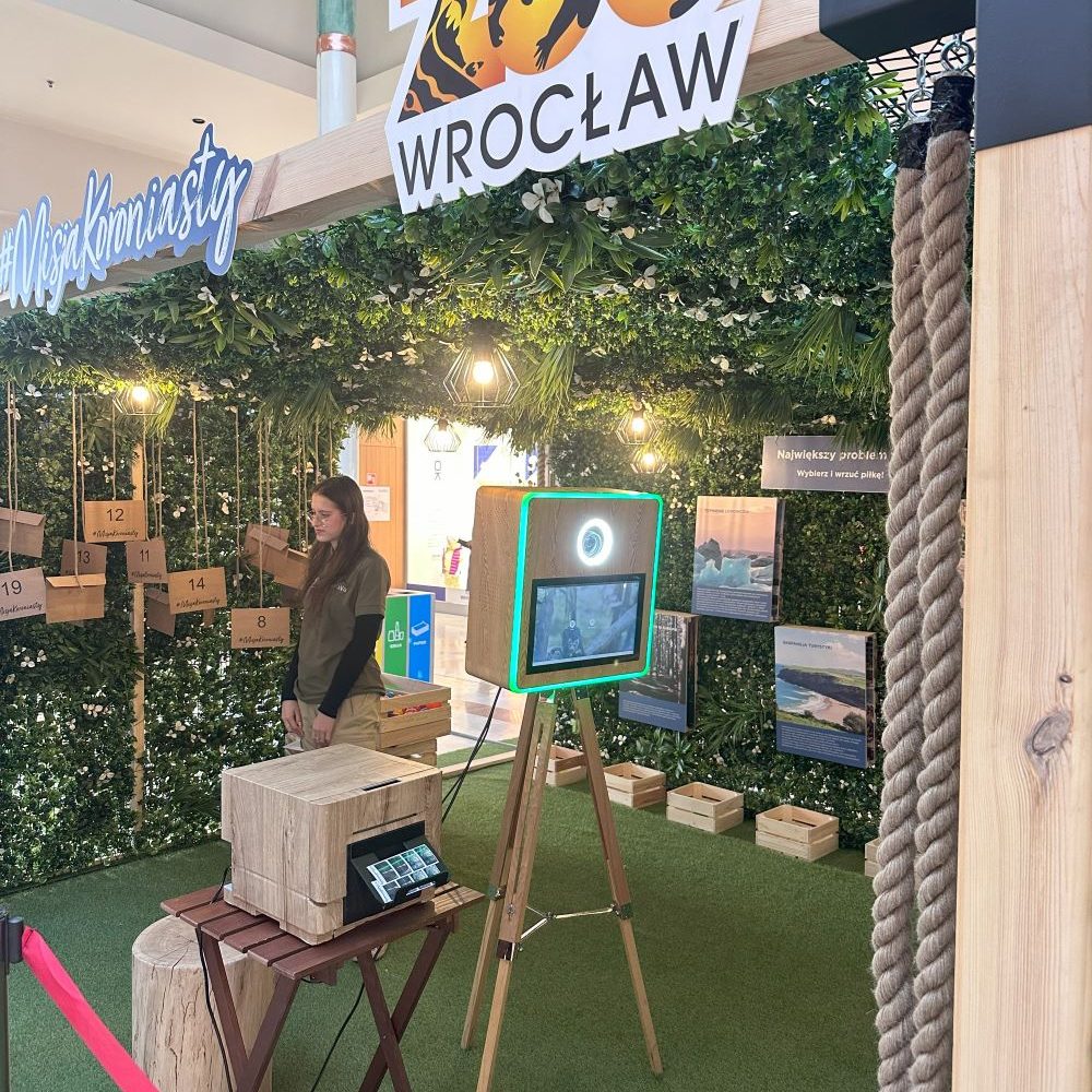 Nasza Nowa drewniana fotobudka w akcji promocyjnej ZOO Wrocław